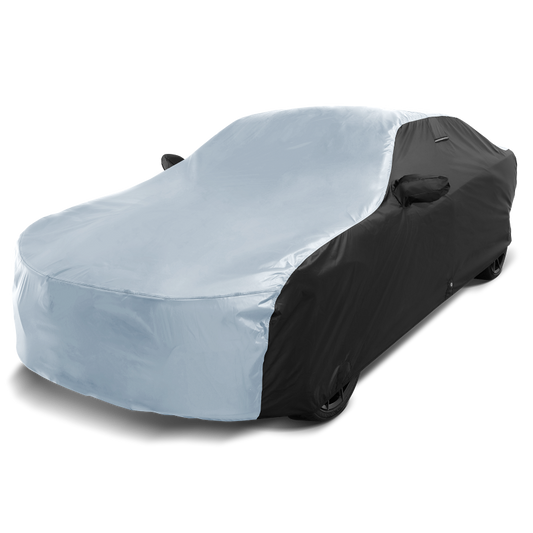 1937-1946 Ford Convertible Coupe TitanGuard Car Cover-2-Tone-Black and Gray