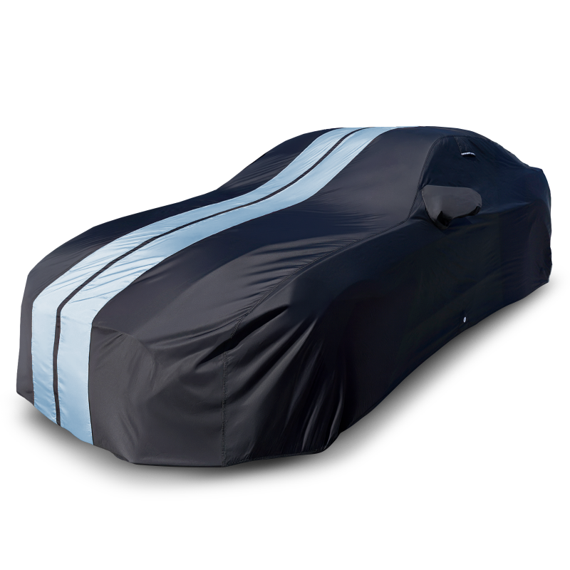 2008-2024 Audi R8 TitanGuard Car Cover-Black and Gray