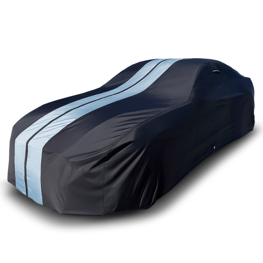 1946-1951 Plymouth Deluxe 2-Door TitanGuard Car Cover-Black and Gray