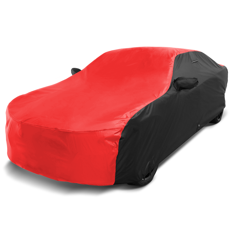 1933-1942 Ford Sedan Delivery TitanGuard Car Cover-2-Tone-Black and Red