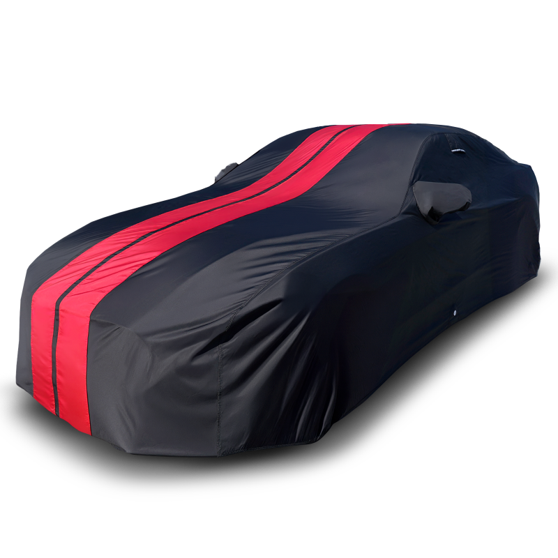 2019-2024 BMW 8-Series Coupe TitanGuard Car Cover-Black and Red