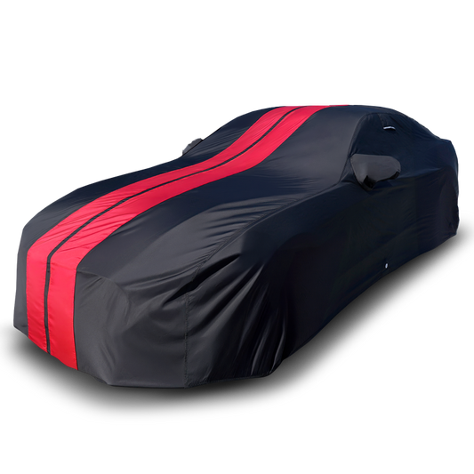 2019-2024 BMW 8-Series Coupe TitanGuard Car Cover-Black and Red