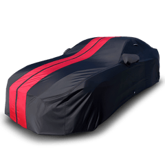 Maserati Gran Cabrio 2024-2025 Black Red TitanGuard Car Cover