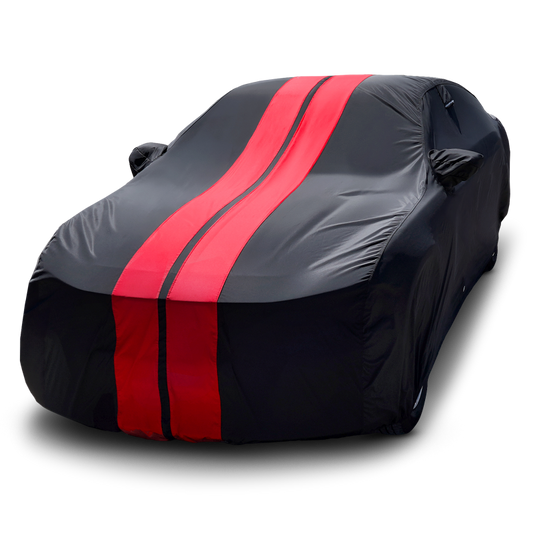 1983-1988 Pontiac Sunbird Wagon TitanGuard Car Cover-Black and Red