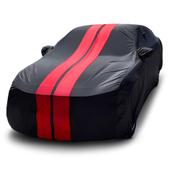 1983-1988 Pontiac Sunbird Wagon TitanGuard Car Cover-Black and Red