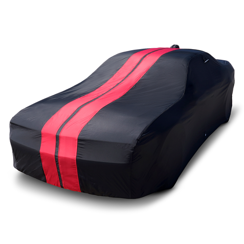 1949-1952 Ford Club Coupe TitanGuard Car Cover-Black and Red