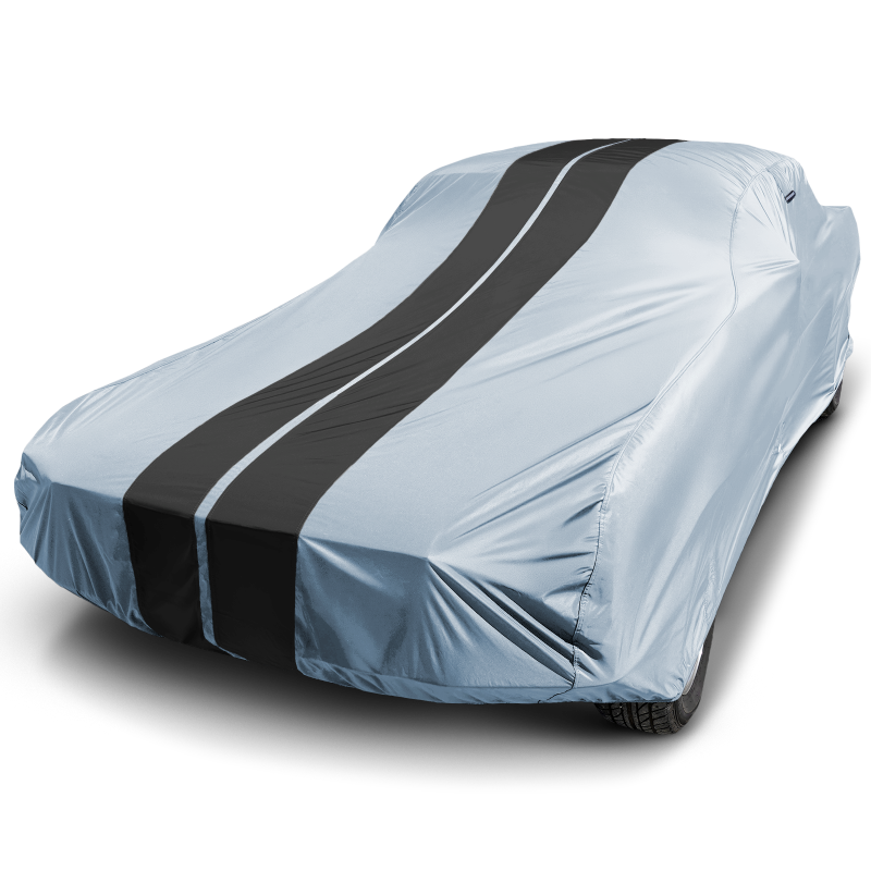 1983-1987 Pontiac Sunbird 2-Door TitanGuard Car Cover-Gray and Black