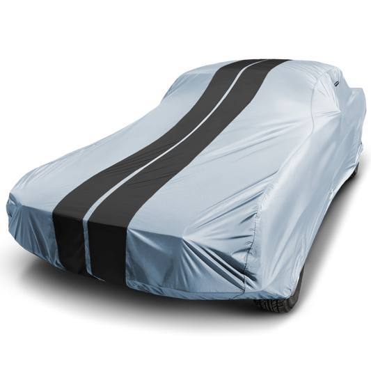 1983-1987 Pontiac Sunbird 2-Door TitanGuard Car Cover-Gray and Black