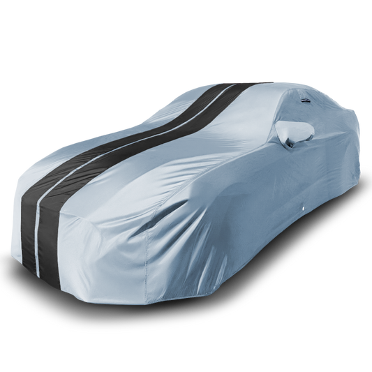 2004-2019 BMW 6-Series Convertible TitanGuard Car Cover-Gray and Black