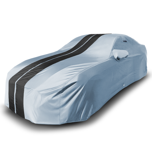 1937-1946 Ford Convertible Coupe TitanGuard Car Cover-Gray and Black