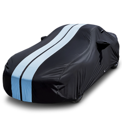 2004-2022 Chevrolet Aveo Sedan TitanGuard Car Cover-Black and Gray