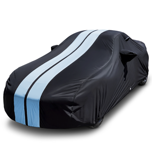 2022-2024 Volkswagen Golf R TitanGuard Car Cover-Black and Gray