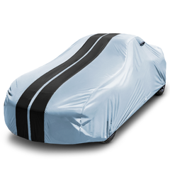 1939-1942 Willys Speedway Ending Number TitanGuard Car Cover-Gray and Black