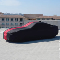 1984-1991 Bentley Eight TitanGuard Car Cover-Black and Red