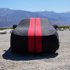 Toyota Crown 2023-2025 Black Red TitanGuard Car Cover