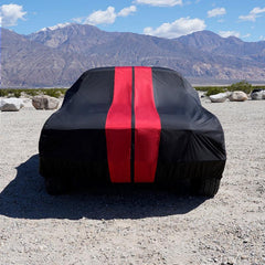 Lincoln Continental Black Red TitanGuard Car Cover