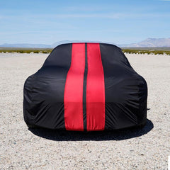 Hillman SuperMinx 1966-1979 Black Red TitanGuard Car Cover