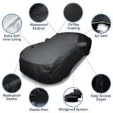 1937-1946 Ford Convertible Coupe GoldGuard Car Cover-Black
