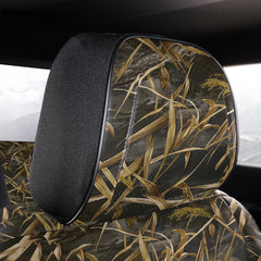 Grass Black Seat Cover