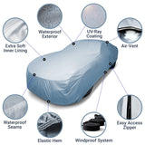 1936-1943 Ford Business Coupe GoldGuard Car Cover-Gray