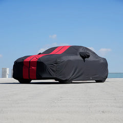 2000-2003 Saturn LW-Series TitanGuard Car Cover-Black and Red