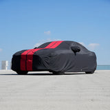 1990-2001 Acura Integra Coupe TitanGuard Funda para coche, color negro y rojo
