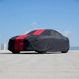 1921-1934 Ford Roadster TitanGuard Car Cover-Black and Red