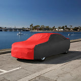 1936-1943 Ford Business Coupe TitanGuard Car Cover-2-Tone-Black and Red