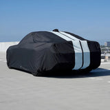 2003-2020 Volkswagen Polo TitanGuard Car Cover-Black and Gray