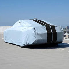 1965-1969 BMW New Class Coupe TitanGuard Car Cover-Gray and Black