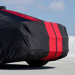 1992-2002 Cadillac Eldorado TitanGuard Car Cover-Black and Red