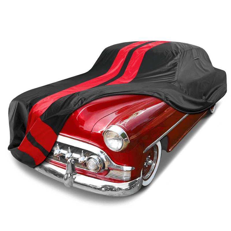 Chevrolet Bel Air Black Red TitanGuard Car Cover