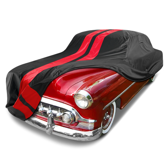 1950-1957 Chevrolet Bel Air TitanGuard Car Cover-Black and Red