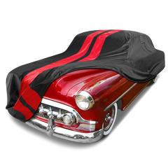 1950-1957 Chevrolet Bel Air TitanGuard Car Cover-Black and Red