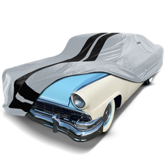 1954-1956 Ford Skyliner w/ Continental Kit TitanGuard Car Cover-Gray and Black