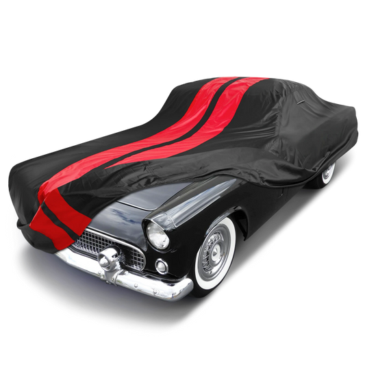 1956-1957 Ford Thunderbird TitanGuard Car Cover-Black and Red