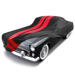 1956-1957 Ford Thunderbird TitanGuard Car Cover-Black and Red