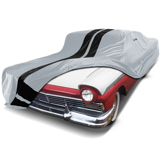 1957-1959 Ford Skyliner w/ Continental Kit TitanGuard Car Cover-Gray and Black