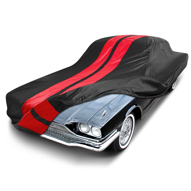 1958-1966 Ford Thunderbird TitanGuard Car Cover-Black and Red