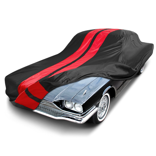 1958-1966 Ford Thunderbird TitanGuard Car Cover-Black and Red