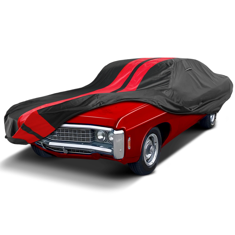 1959-1970 Chevrolet Bel Air Wagon TitanGuard Car Cover-Black and Red