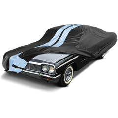 1962-1970 Chevrolet Impala Wagon TitanGuard Car Cover-Black and Gray