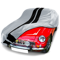 1962-1981 MG MGB TitanGuard Car Cover-Gray and Black