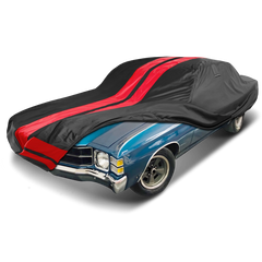 1964-1967 Chevrolet Chevelle TitanGuard Car Cover-Black and Red