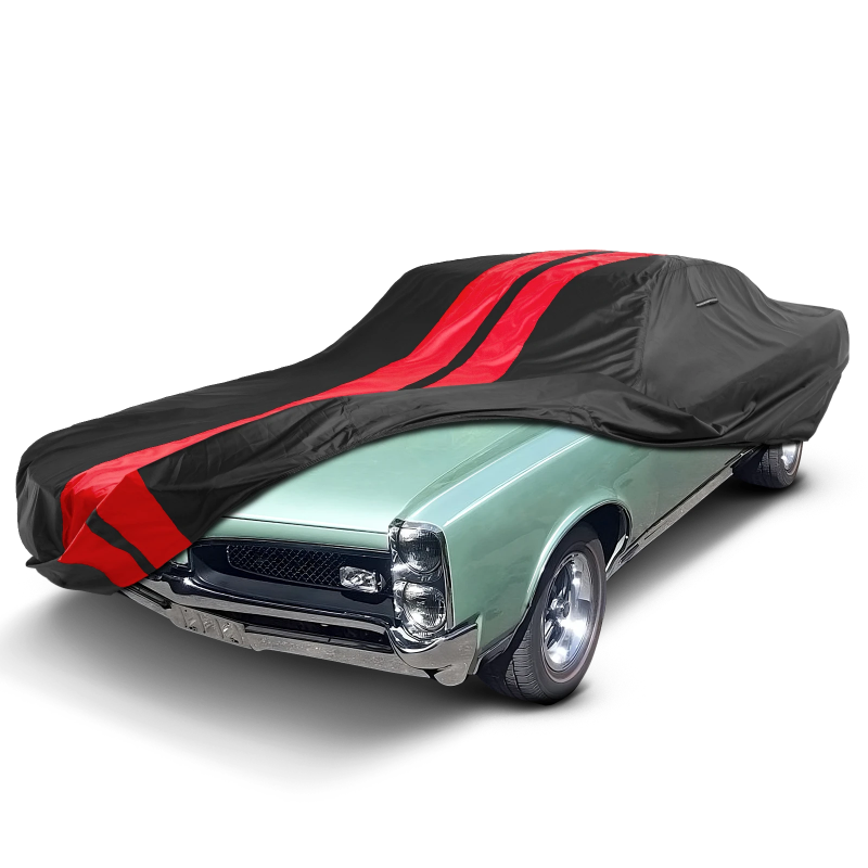 1964-1967 Pontiac GTO TitanGuard Car Cover-Black and Red