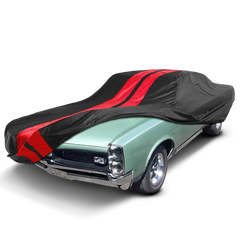 1964-1967 Pontiac GTO TitanGuard Car Cover-Black and Red