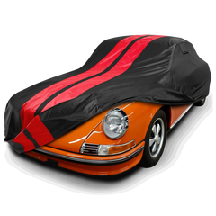 1964-1998 Porsche 911 TitanGuard Car Cover-Black and Red