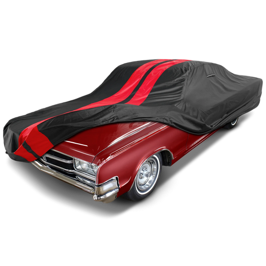 1965-1971 Chrysler 300 Series TitanGuard Car Cover-Black and Red