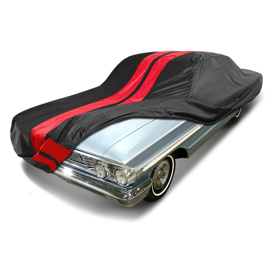 1965-1972 Ford Galaxie TitanGuard Car Cover-Black and Red