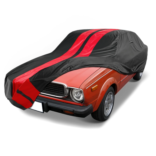 Cubierta para automóvil Toyota Corolla TitanGuard 1966-1981, negra y roja